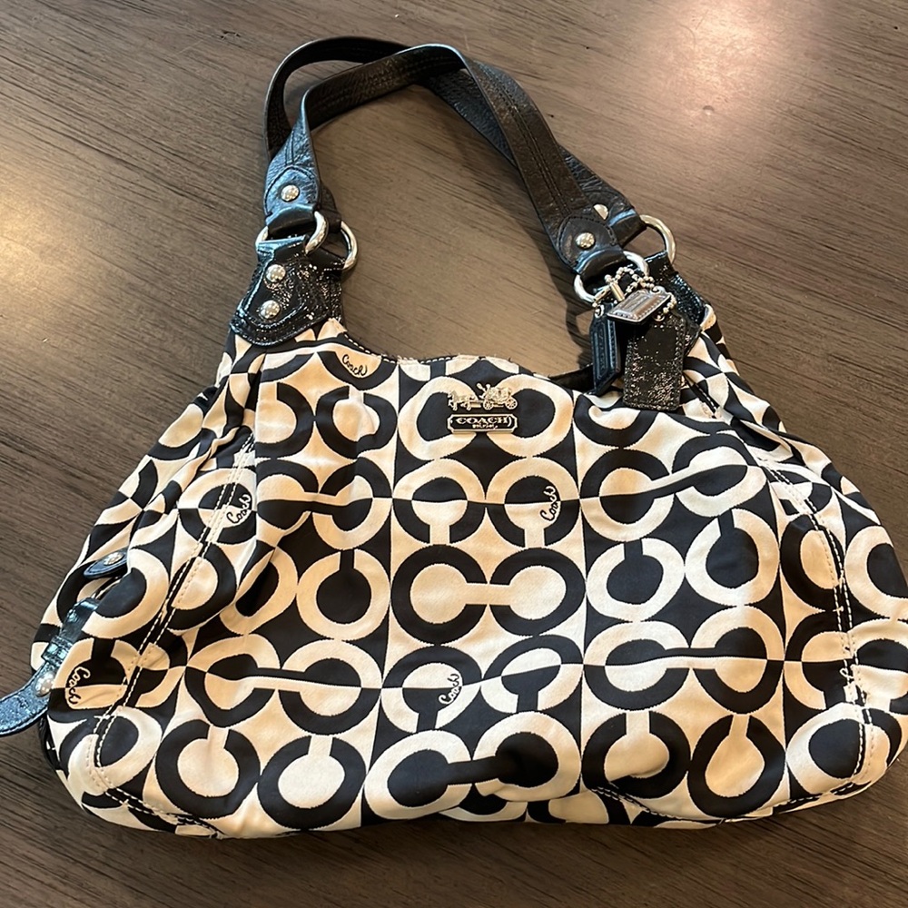 COACH Logo Hobo Bag